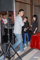 组图：刘青云任贤齐出席香港亚洲电影节记者会