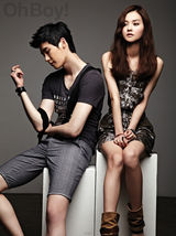 组图：韩星金尹慧休闲服广告 可爱甜美宛若娃娃