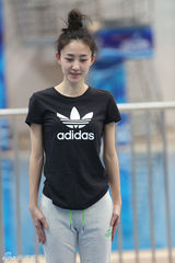 组图：《水立方》素颜王丽坤将亮相双人跳