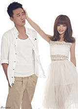 组图：杜淳姚笛情侣大片俏皮出镜青春无敌