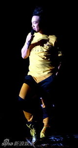 幻灯图：陈奕迅北京开唱 搞笑模仿刘德华