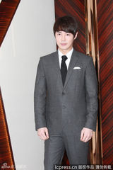 组图：神话Junjin亮相上海 出席歌迷会发布会