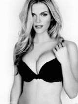 高组组图：超模布鲁克林-戴可儿性感内衣秀身材