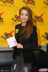 组图：容祖儿宣传新专辑 笑言演唱会底线低