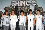 高清图：SHINee明星画报制作发布会 成员帅气现身