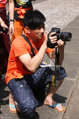 组图：吴奇隆海岛国私游记 系列二“那一瞬间”