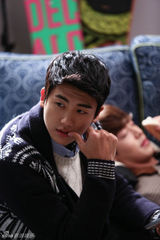 组图：《继承者》将大结局曝花絮 李敏镐呆萌