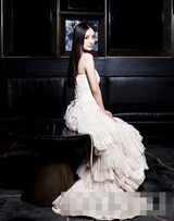 组图：杨幂婚纱大片曝光 称刘恺威是Mr. Right