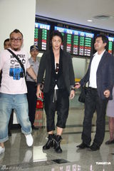 组图：日本男星玉木宏台湾宣传 粉丝热情高涨