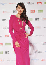 高清组图：MTV超级盛典红毯 伊能静似女神尽显身姿