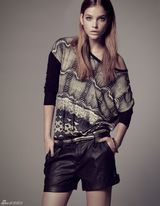 高清组图：匈牙利超模芭芭拉-帕尔文秋装写真