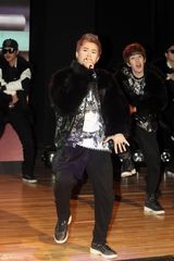 组图：韩国偶像组合Block B专辑发行纪念SHOWCASE