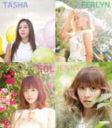 组图：偶像女团SKarf正式出道 成员来自新加坡韩国