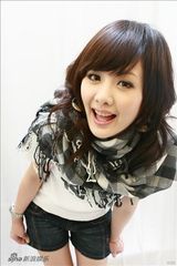 幻灯图集：台湾甜心安心亚生活写真 秀可爱表情