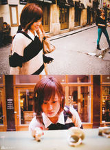 组图：前田敦子可爱小短裤抱萌兔 生活写真秀美