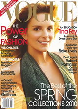 幻灯图集：蒂娜-菲《VOGUE》写真 复古经典美人