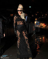 组图：盘点用15款Gaga造型欢度万圣节