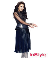 高清组图：韩星河智苑时尚写真优雅干练