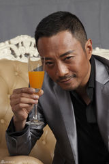 高清图：张涵予代言绿色饮品 打造绿色健康理念