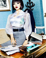 组图：女星孟茜破尺度拍摄《GQ》杂志性感大片