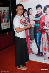 组图：《全球热恋》香港宣传 郭富城工作度中秋