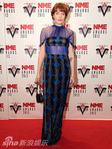 组图：NME音乐奖揭晓 弗洛伦斯机器滚石获两奖