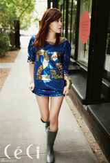 高清组图：韩星崔江熙雨靴写真靓丽抢眼