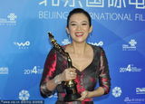 组图：章子怡凭《宗师》再获最佳女主 十度封后