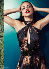 高清组图：巴西超模阿德瑞娜-利玛写真性感狂野