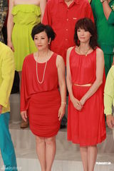 组图：TVB45周年艺员合照 胡杏儿陈豪占头排