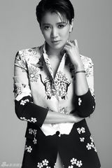 组图：袁咏仪拍率性写真 谈事业庆幸做自己