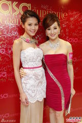 组图：陈法拉出席活动称未定合约去向