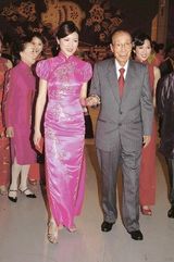 组图：邵逸夫离世享年107岁 曾与众港姐合影