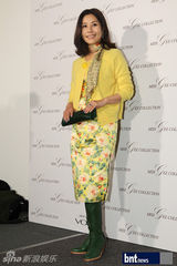 组图：崔振赫李允智出席设计师池春熙秀展