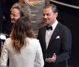 组图：奥斯卡现场另一面 颁奖礼成好友聚会