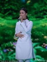 组图：央视蛇年春晚 那英《春暖花开》舞美佳