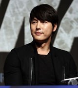 高清图：郑雨盛(郑宇成)秀爱等主演出席《雅典娜》发布会