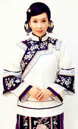 组图：杨恭如《江山风雨几多情》杀青10款造型曝光