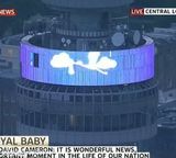 女王看望凯特王妃 传统仪式宣告王室新成员降生