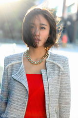 组图：刘芸杂志写真身材曼妙