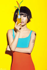 高清图：王珞丹重口味撞色大片 做最有劲儿的非美人