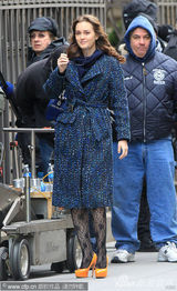 组图：布莱克拍《绯闻》遭风吹 莉顿与艾德再续前缘