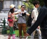 组图：张翰郑爽被拍甜蜜同游泰国恋情曝光