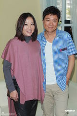 组图：黎耀祥自曝带孩子很在行 情人节将为太太庆生