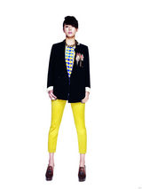 高清组图：韩星河智苑春装写真展都市靓女魅力