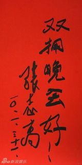 高清组图：2010军民迎新春文艺晚会群星寄语
