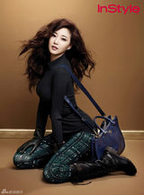 高清组图：韩星金莎朗秋冬写真端庄优雅不失性感