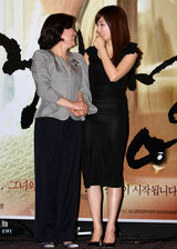 高清图：《娘家母亲》媒体首映会 朴真熙金海淑出席
