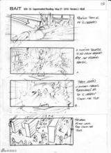 高清图：《大海啸之鲨口逃生》手绘剧本曝光