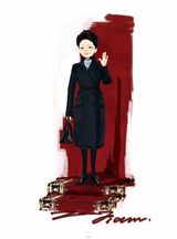 组图：网友制彭丽媛卡通图 赞美到深处自然萌